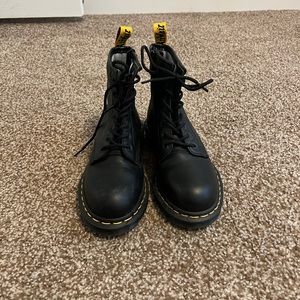 Dr Martens steel toe work boot